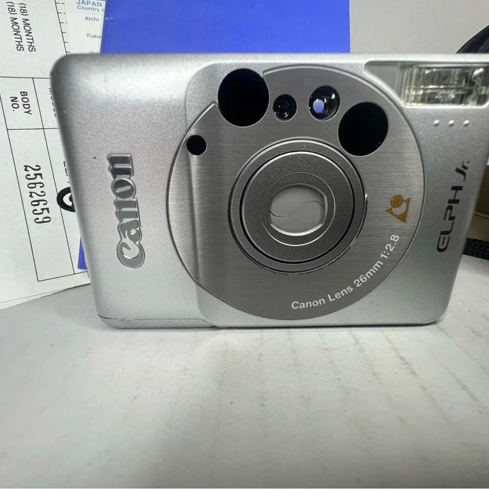 Canon ELPH Jr. Film Camera with Extras